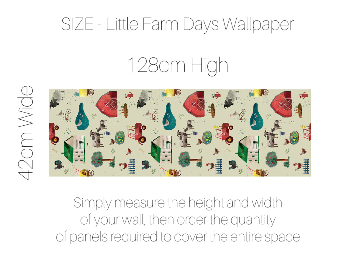 Decals Little Farm Days - Removable Wallpaper