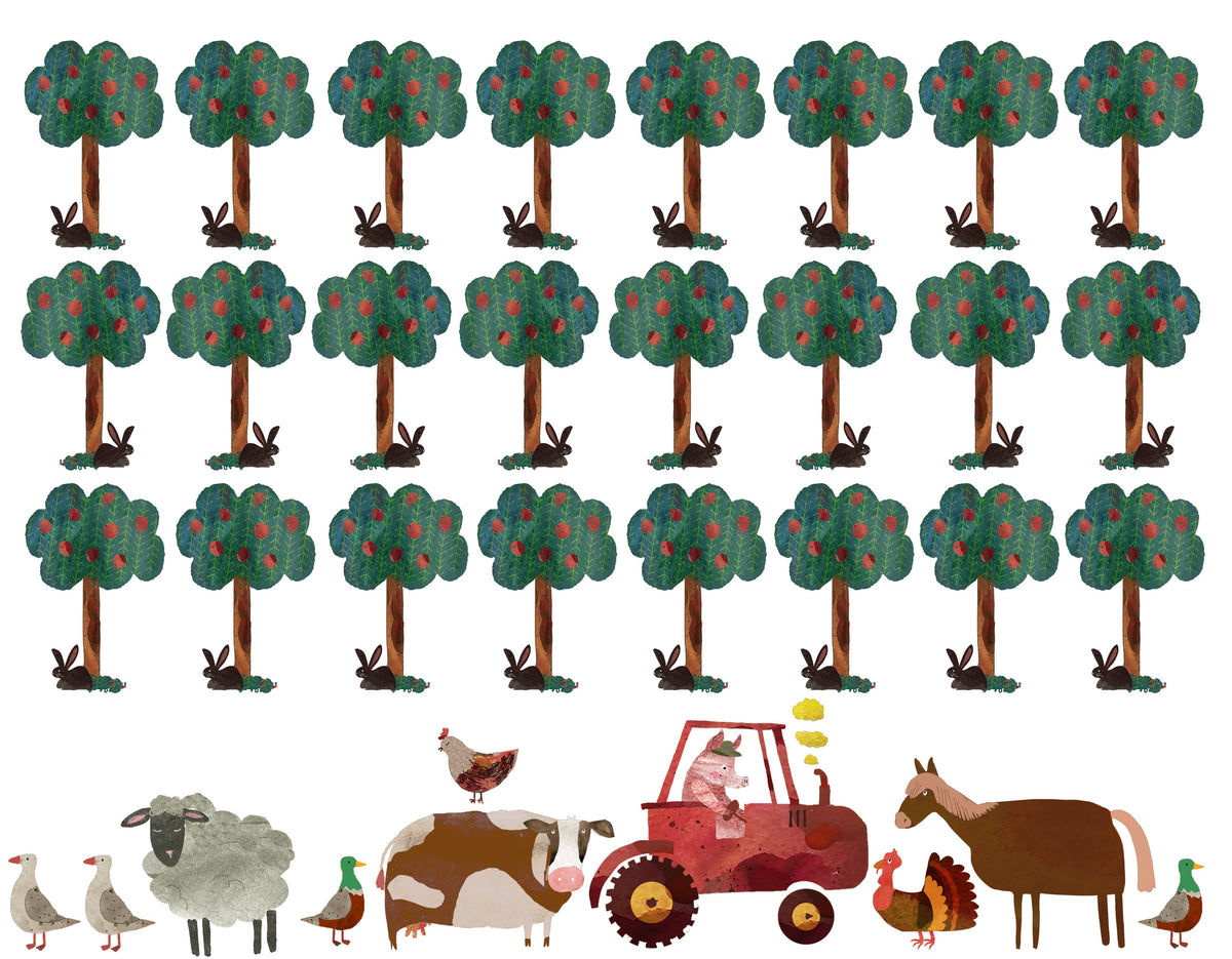 Decals Little Farm Days - Bulk Pack
