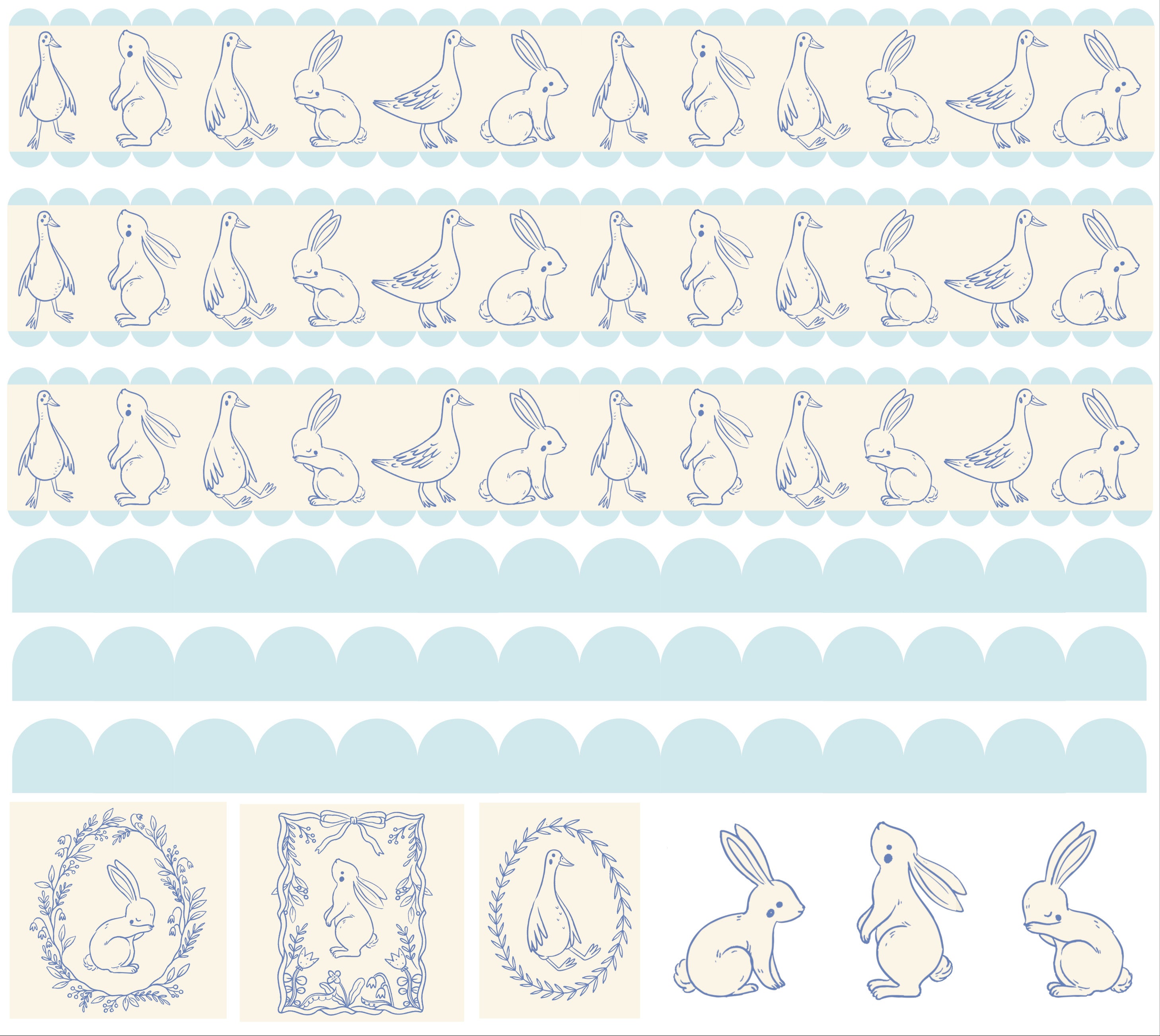 Decals - Wonders In Blue