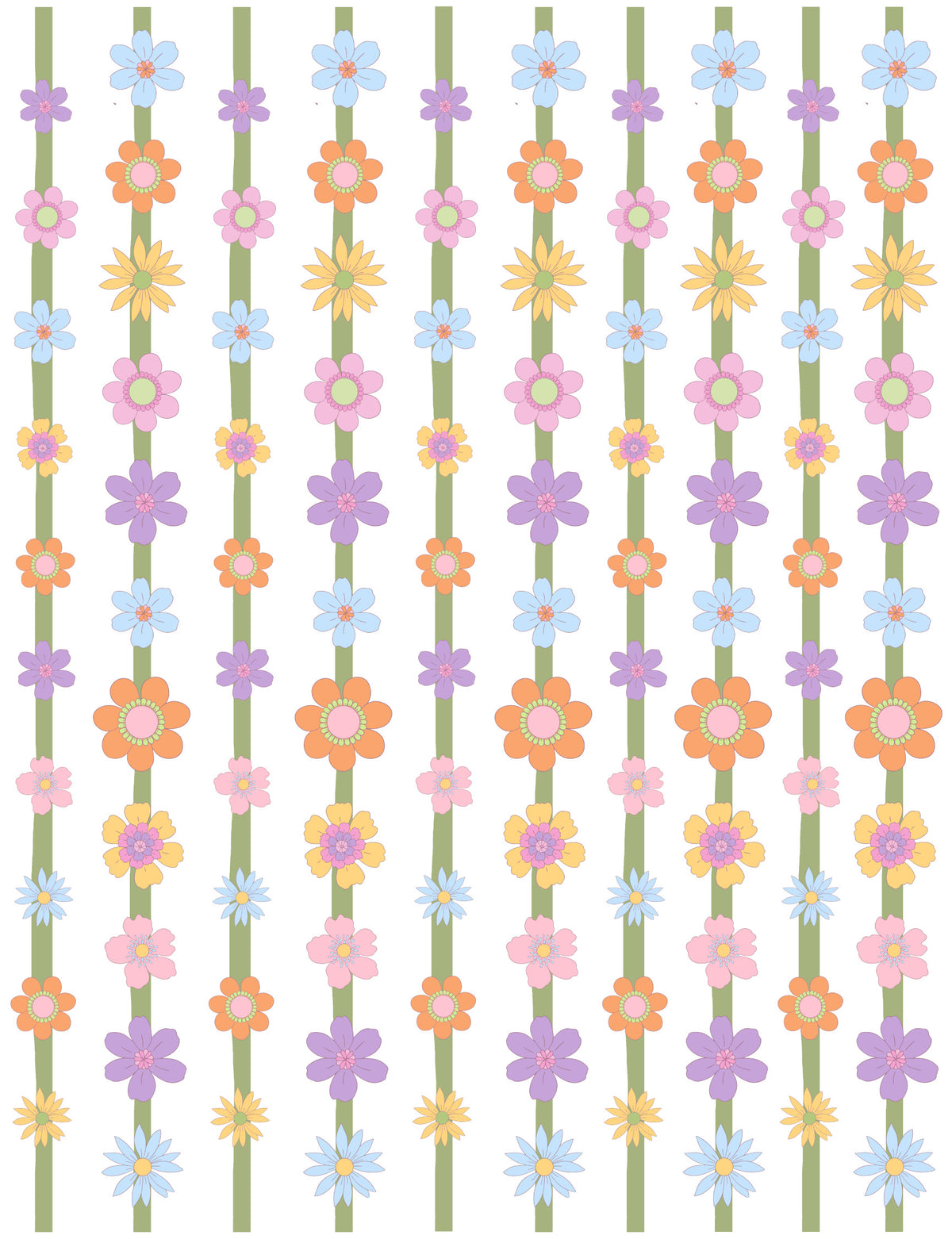 Decals - Flower Sprinkles