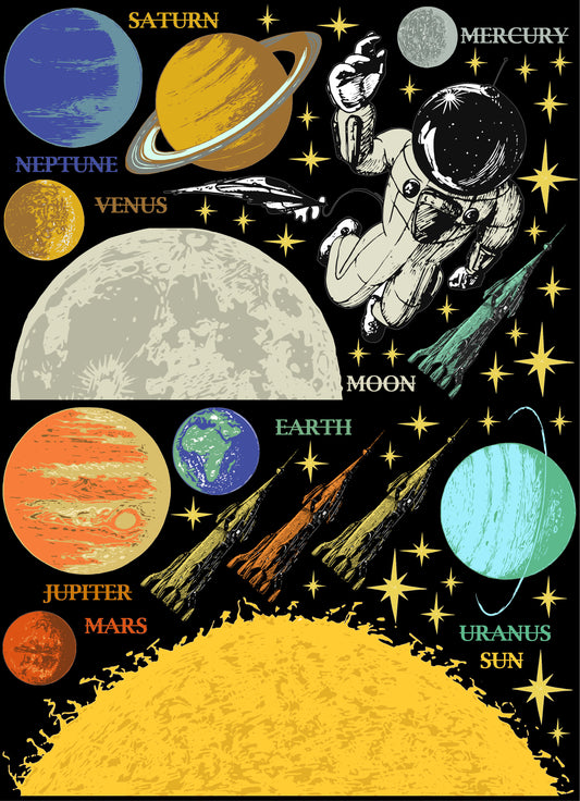 Decals - Outer Space