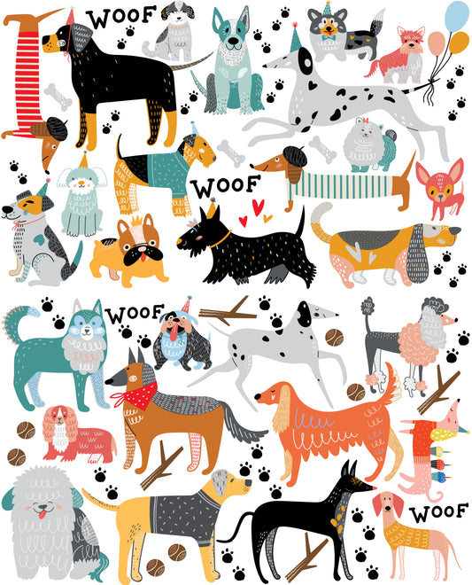 Decals - Let's Pawty