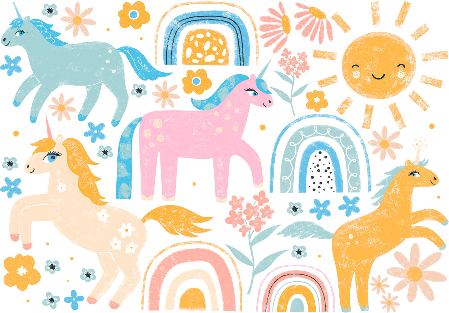 Decals - Unicorn & Rainbow Dreams