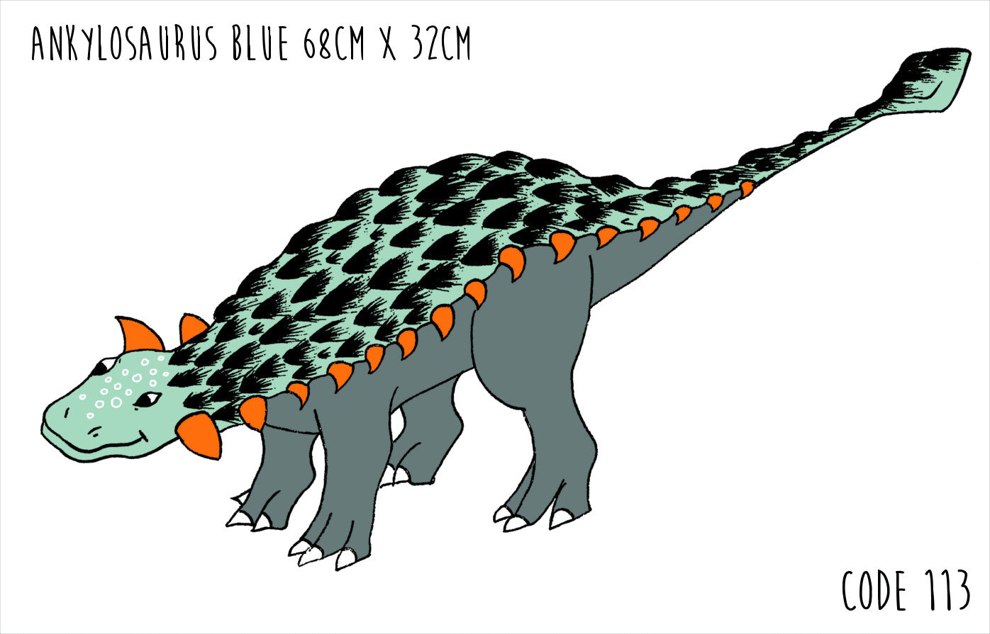 Decals - CUSTOM Dinosaur 4 Pack