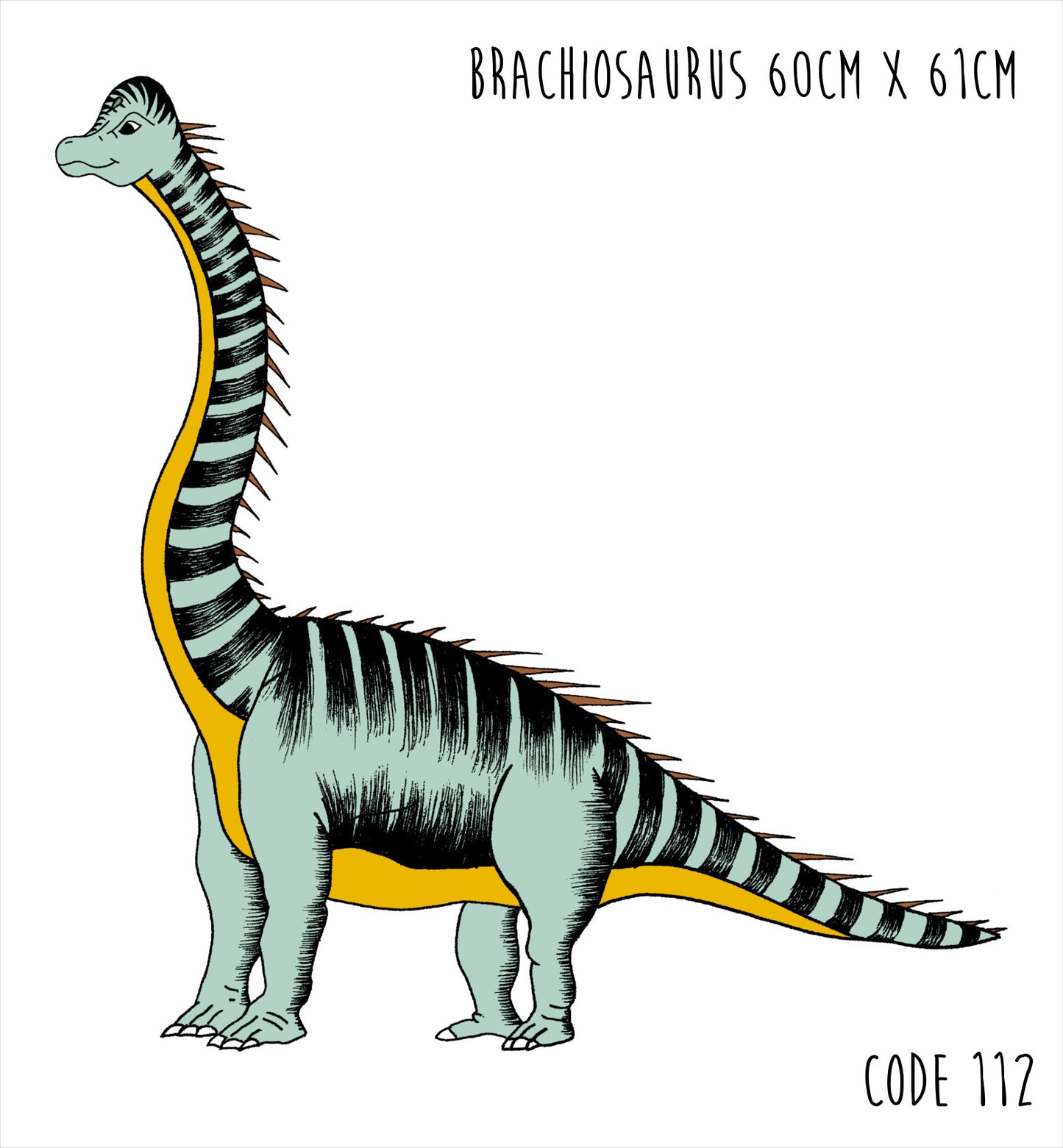 Decals - CUSTOM Dinosaur 4 Pack