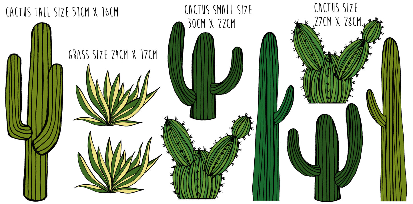 Decals - Cacti