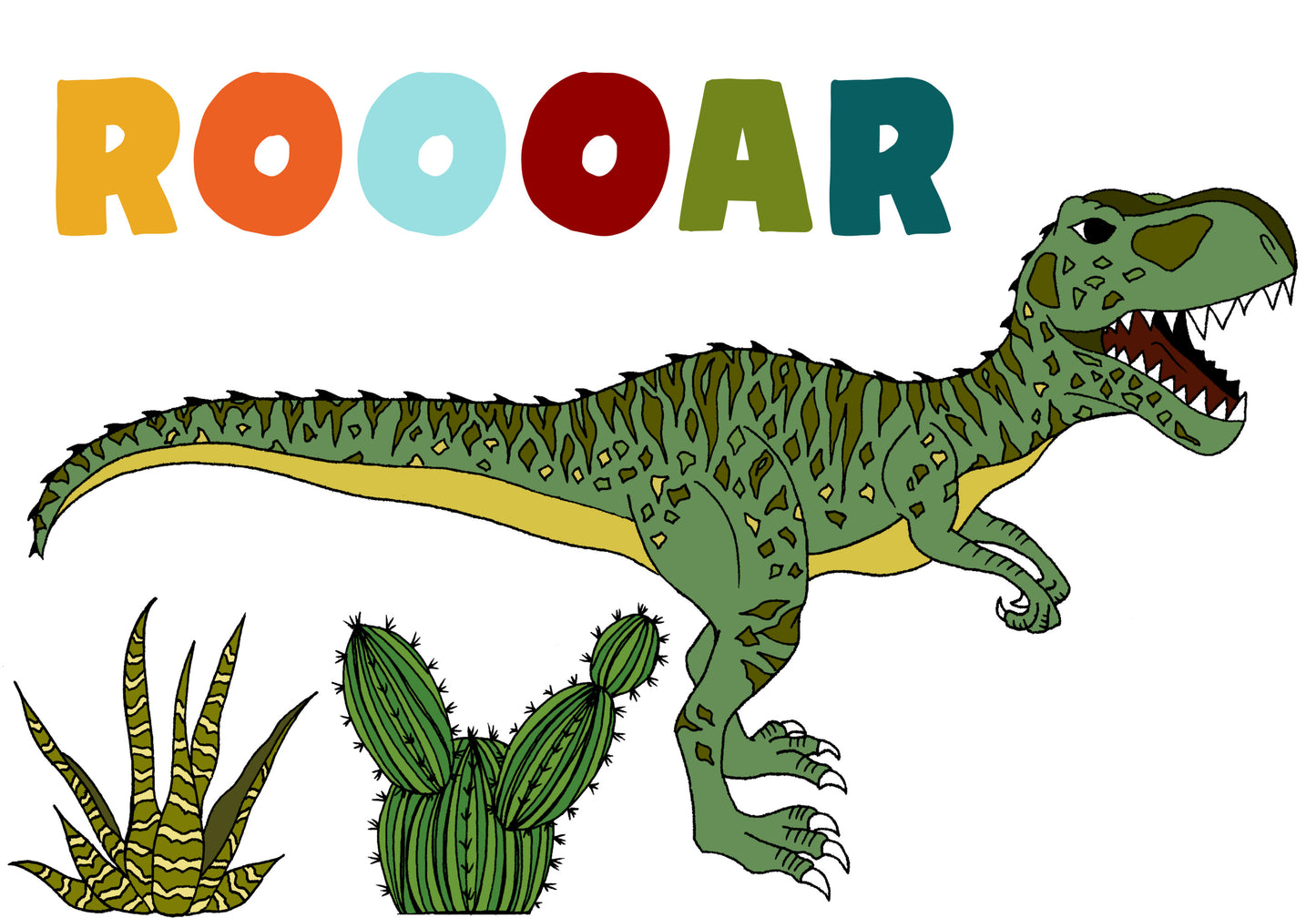Decals - Dinosaur - Giganotosaurus Roar