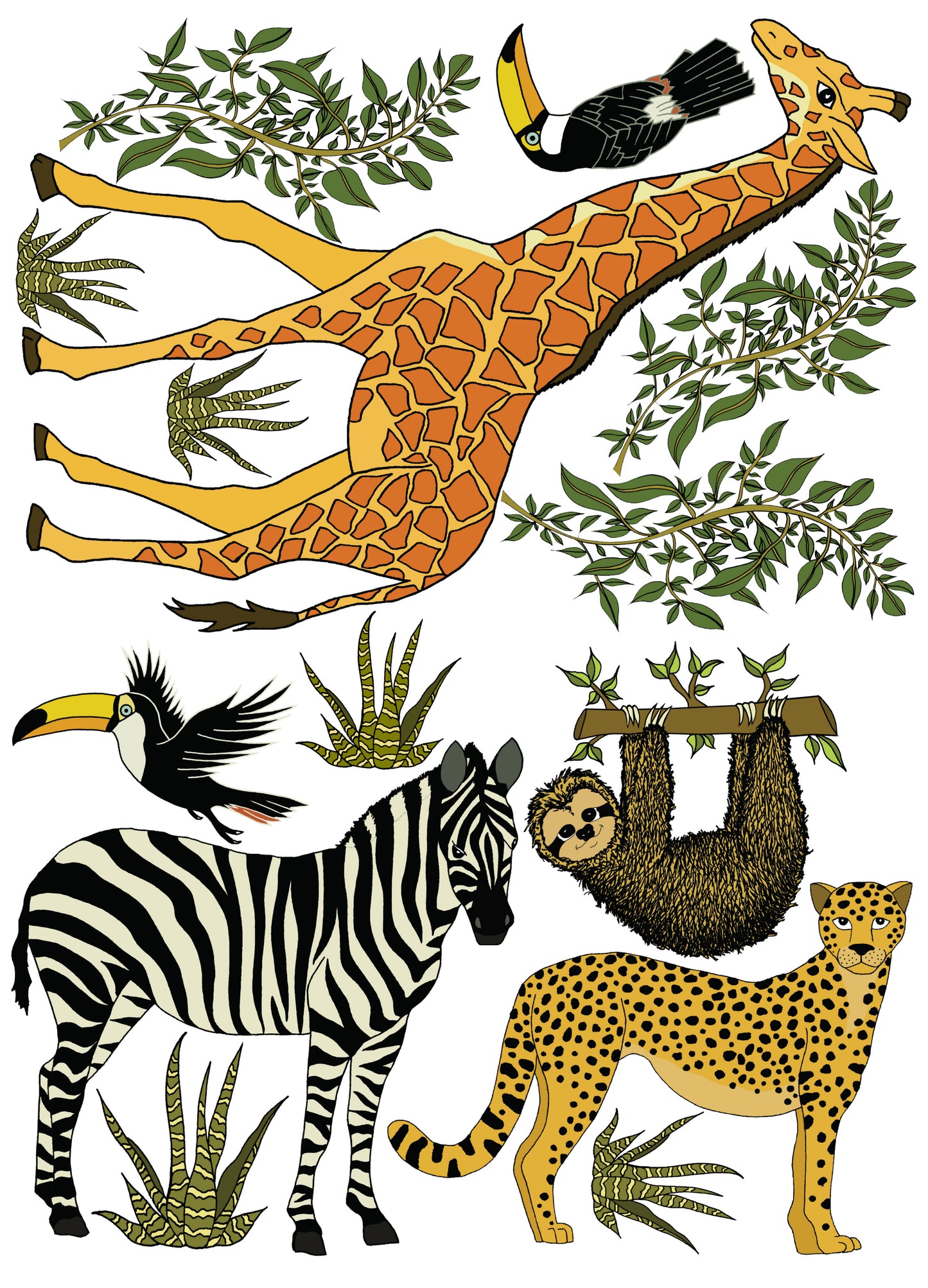 Decal Into The Wild Safari Pack