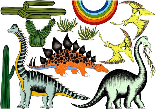 Decals - Dinosaur Favourites - Selection Pack