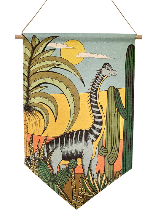 Dinosaur Banner - Desert Adventures - Brachiosaurus